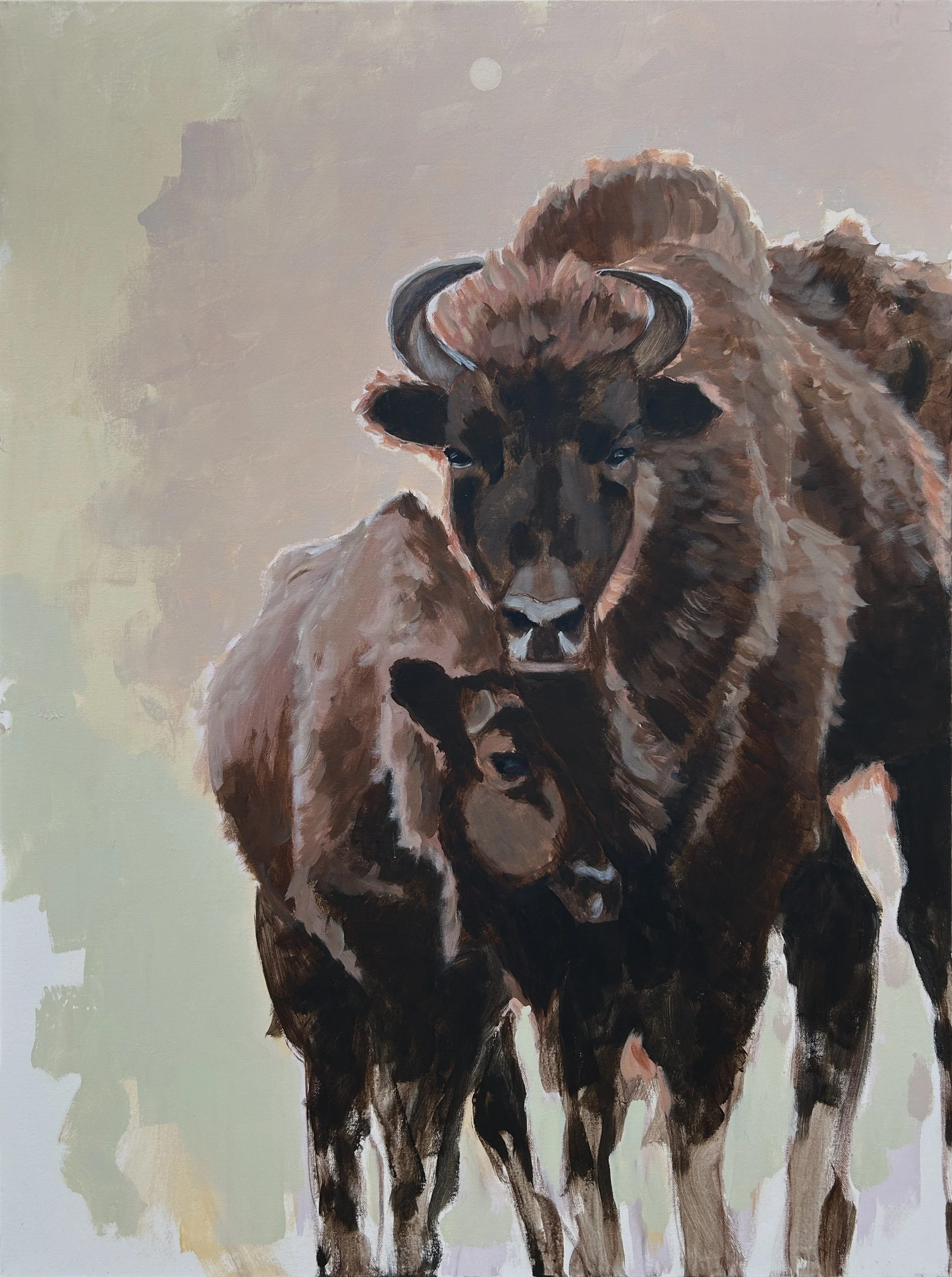 'The Matriarch', 30” x 40”, Acrylic on Canvas, 2025 - Available