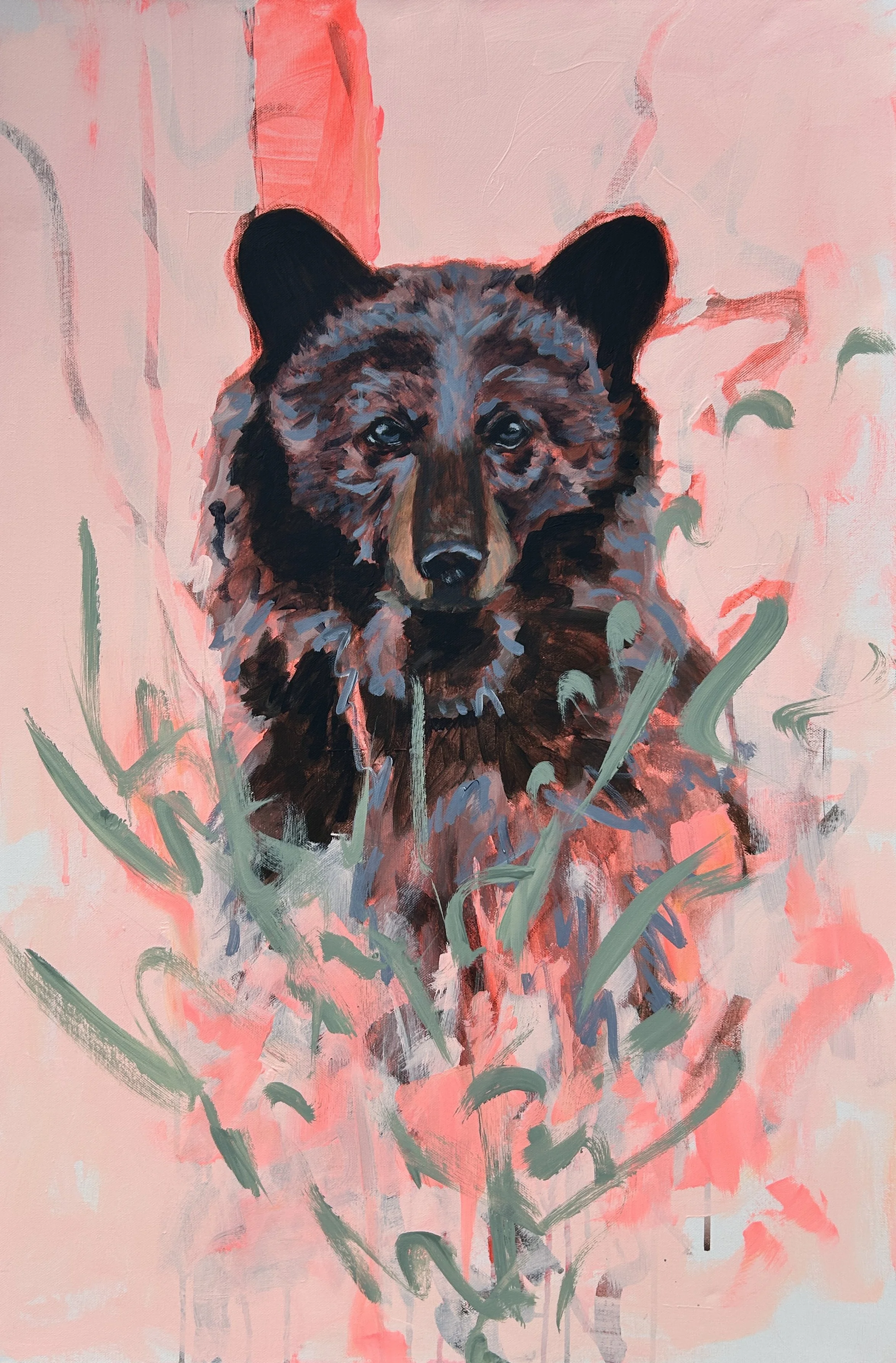 'The Healer', 24" x 36", Acrylic on Canvas, 2025 - Available