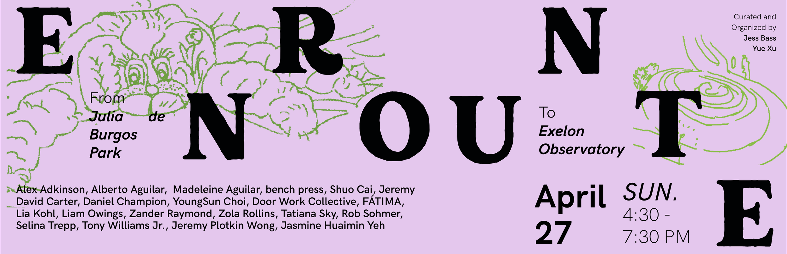 Curatorial Project: ENROUTE, 2025