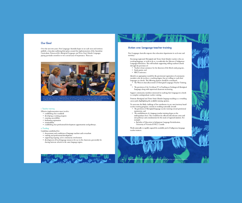 Nintiringanyi: National Aboriginal and Torres Strait Islander Languages Education Strategy