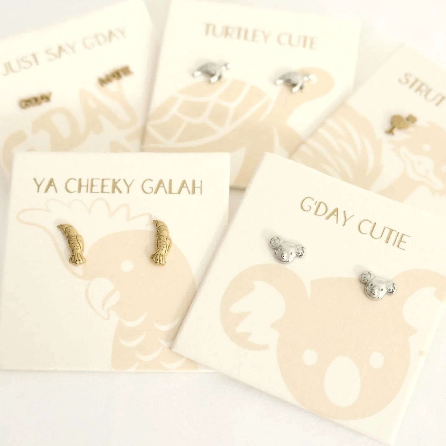 Turtley obsessed with these new little cuties! 🫶🏻🐨

Aussie Inspiration Studs coming soon from Love Lunamei. 

#lovelunamei #jewellery #australiana #keepsakejewellery #allyfabbyagencies