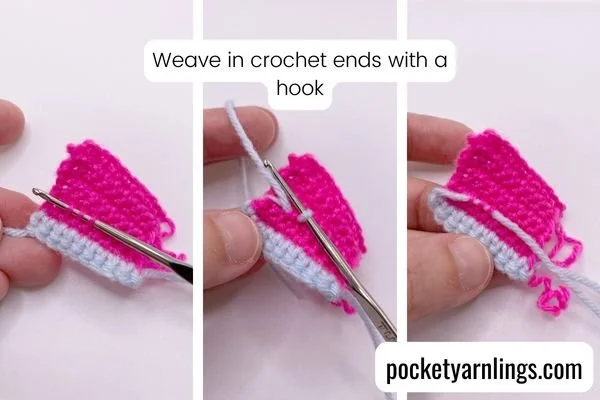 The 3 quick systematic steps involved in How to End a Crochet Project ...