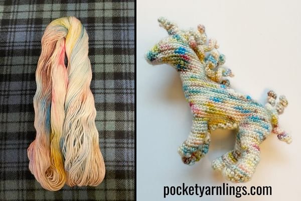 Crochet Yarn kit, 24 Soft Cotton Yarn skeins, 1500+ Yards, for Crochet and  Knitting, Craft DK Yarn, Free Crochet/Amigurumi Patterns, Perfect Starter