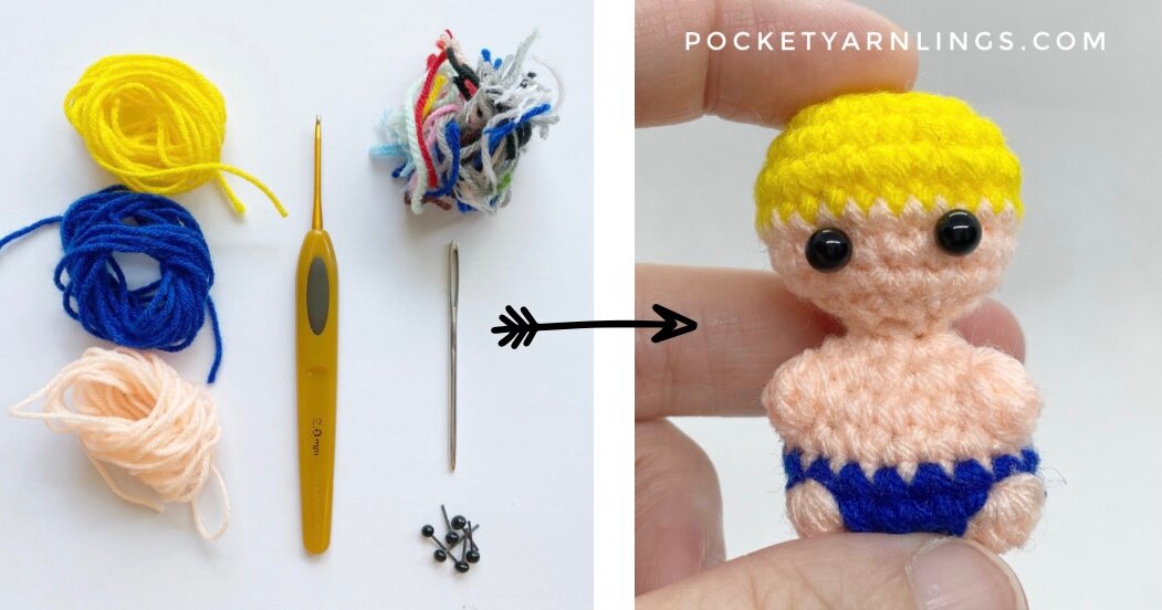 Breakdown of 6 ways on How to Hold Crochet Yarn and Hook — Pocket Yarnlings  — Pocket Yarnlings