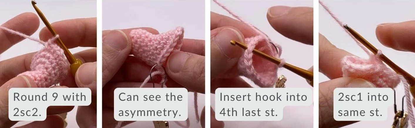 step 2 to crochet bends using asymmetrical branching.jpg