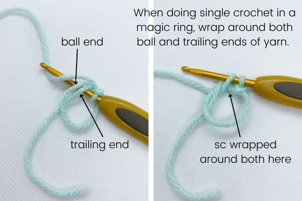 How to Crochet the Alternative Magic Ring Easily - Video Tutorial