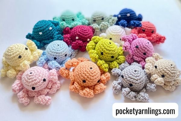 multiple crocheted octopus.jpg