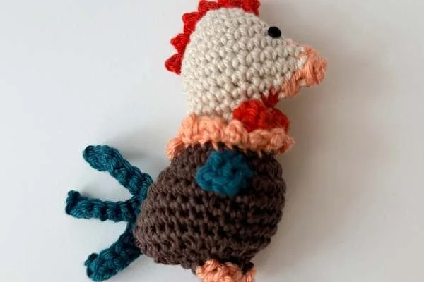 free rooster crochet pattern
