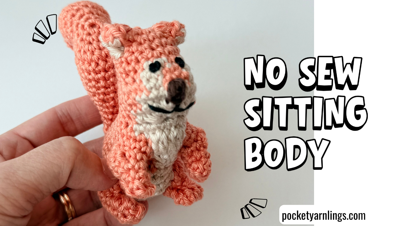 Rustling Mystery Make Along Part 5: How to Crochet a Squirrel Amigurumi (Free Pattern – Part 1)