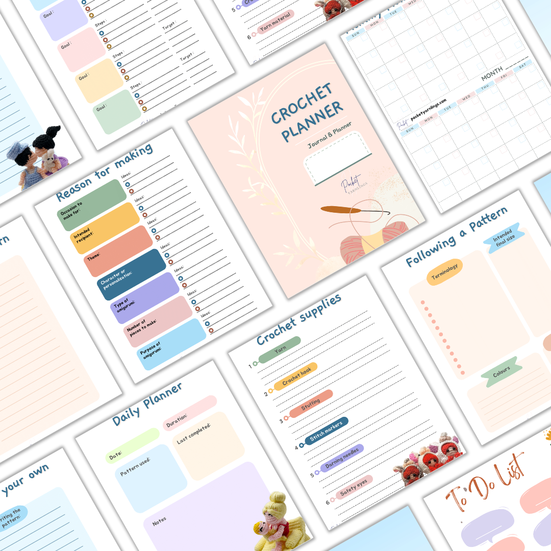 The Ultimate FREE Printable Crochet Planner YOU NEED - Today!