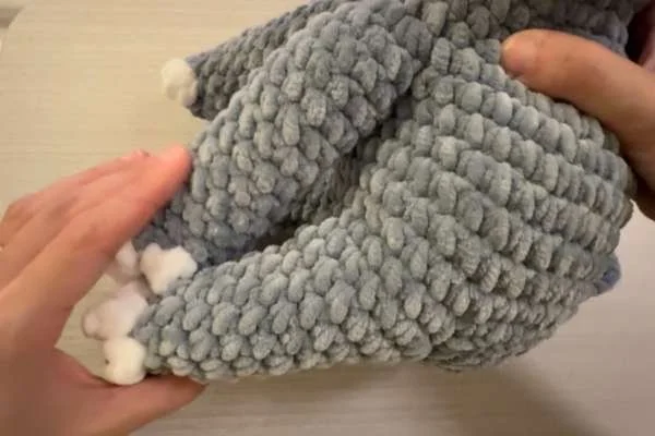 crochet elephant limbs