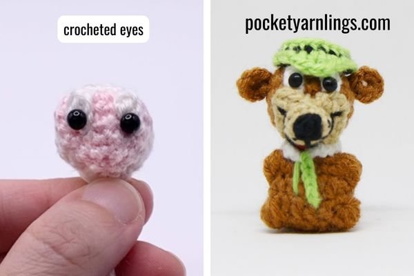 Crocheted Eyes for Amigurumi – One and Two Company Crochet Blog