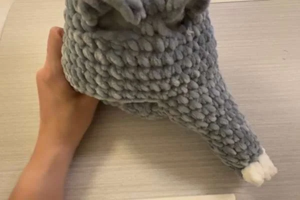 crochet elephant legs