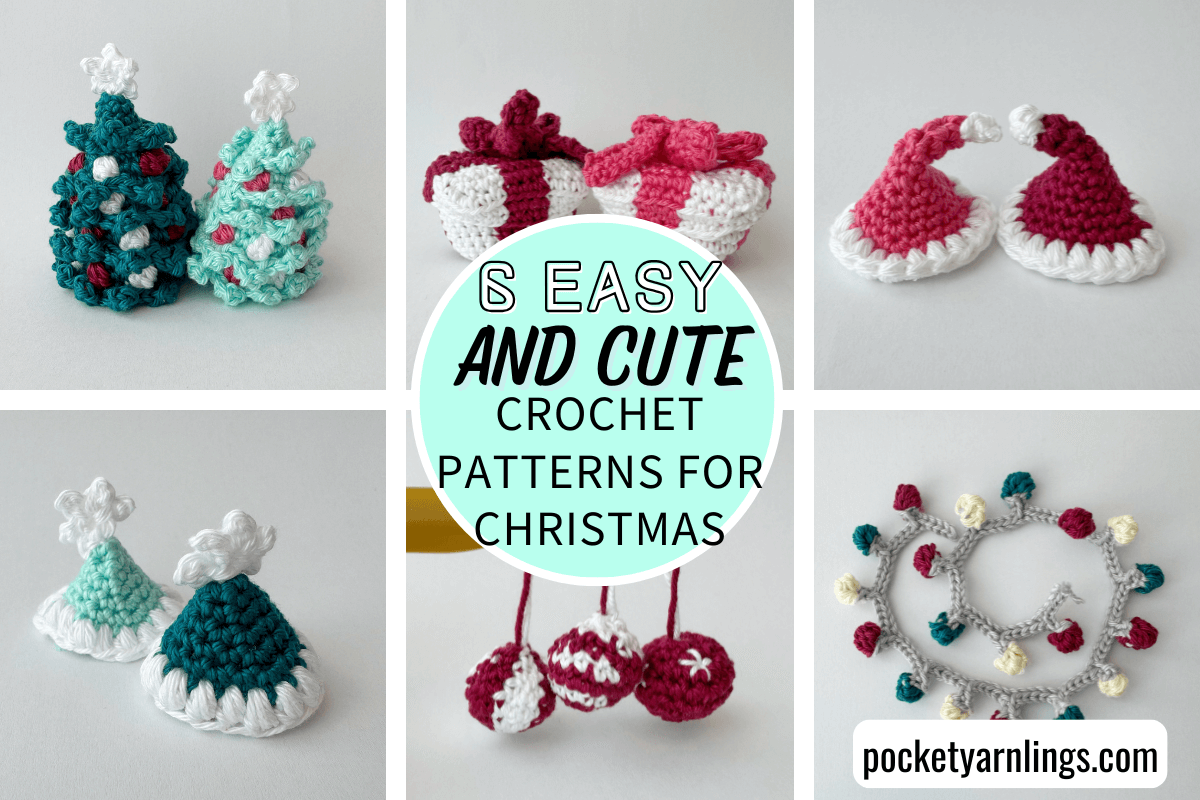easy cute crochet patterns for christmas
