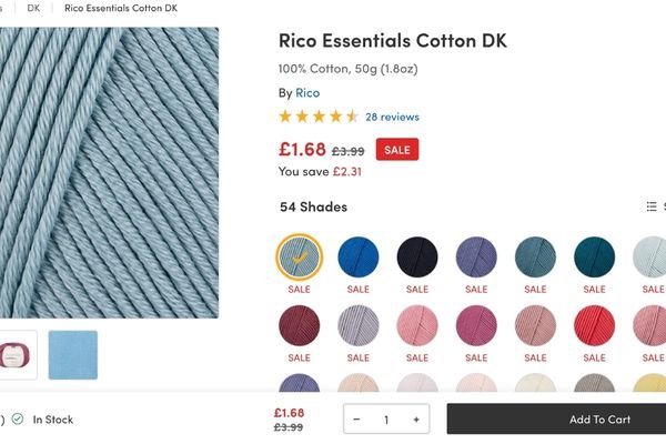 Rico Essentials Cotton dk - Order online at !