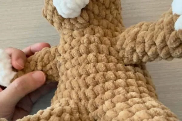 crochet both cow arms