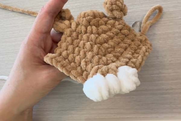 amigurumi cow snout