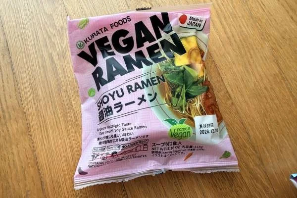 japanese ramen inside snack box