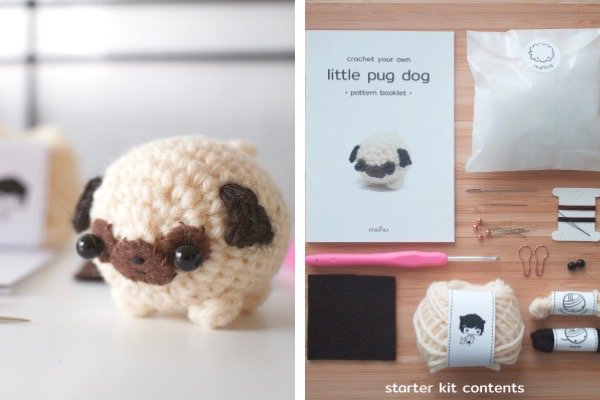 Crochet kit for Beginners, Starter Crochet Animals Kit with Step-by-Step  Video Tutorials, DIY Knitting Supplies Beginners Crochet Pack for