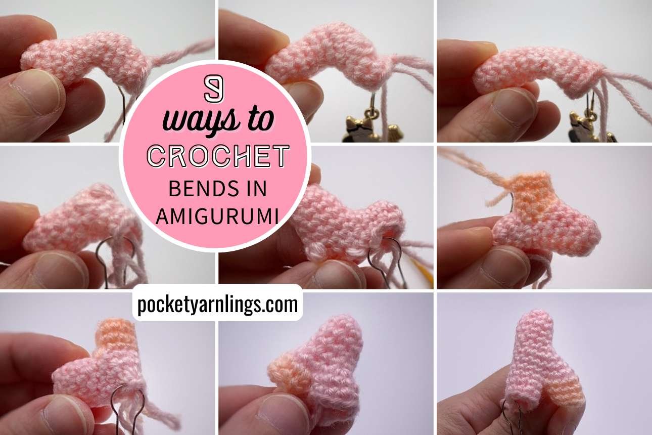 Ultimate Guide on How to Crochet Bends in Amigurumi (9 Ways to Shape and Control Curves)