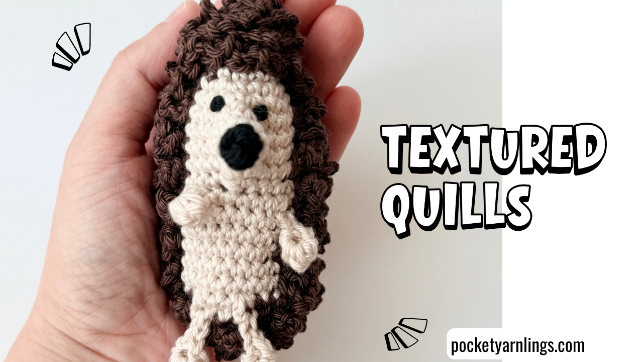 Rustling Mystery Make Along Part 4: How to Crochet a No-Sew Hedgehog Amigurumi (Free Pattern)