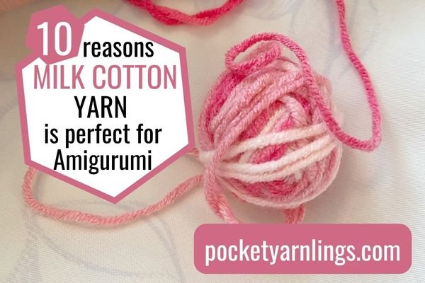 Yarn Cotton Knitting Crocheting Chunky Milk Accessories Crochet