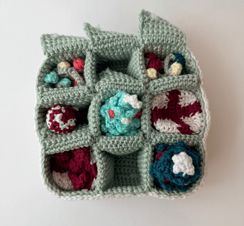 crochet christmas advent calendar