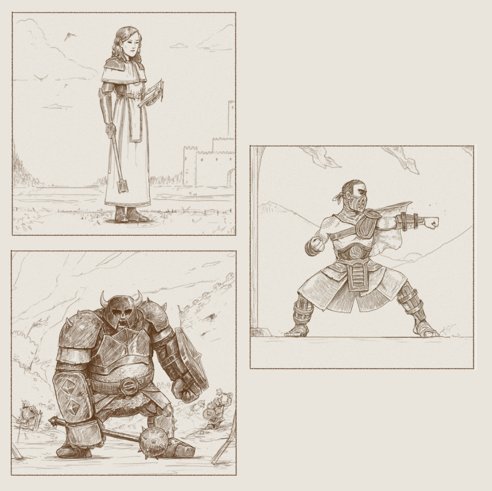 Cleric, Fighter, and Monk - Deep Dives
