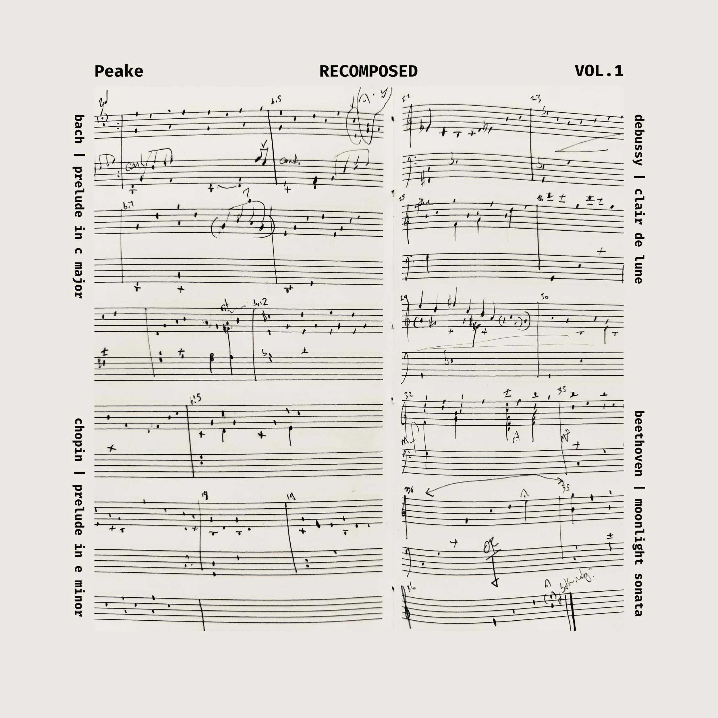 Peake - Recomposed, Vol. 1 - EP.jpg