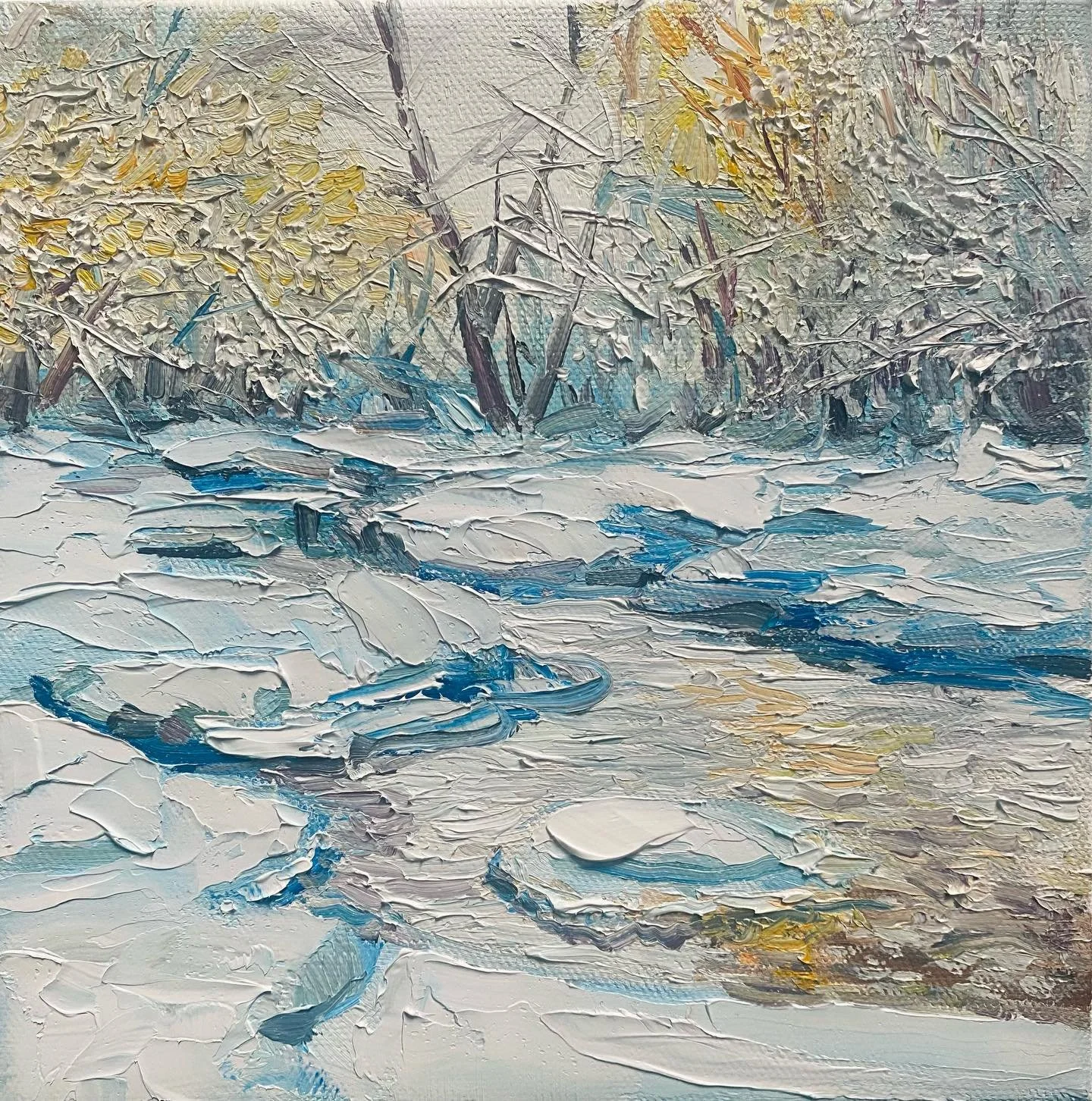 Have you ever listened to a stream on a winter day, when the world is blanketed in fresh snow and the air feels crisp and energizing? The temperature is just right for a winter walk&mdash;cold enough to see your breath, but not biting. Each step crun