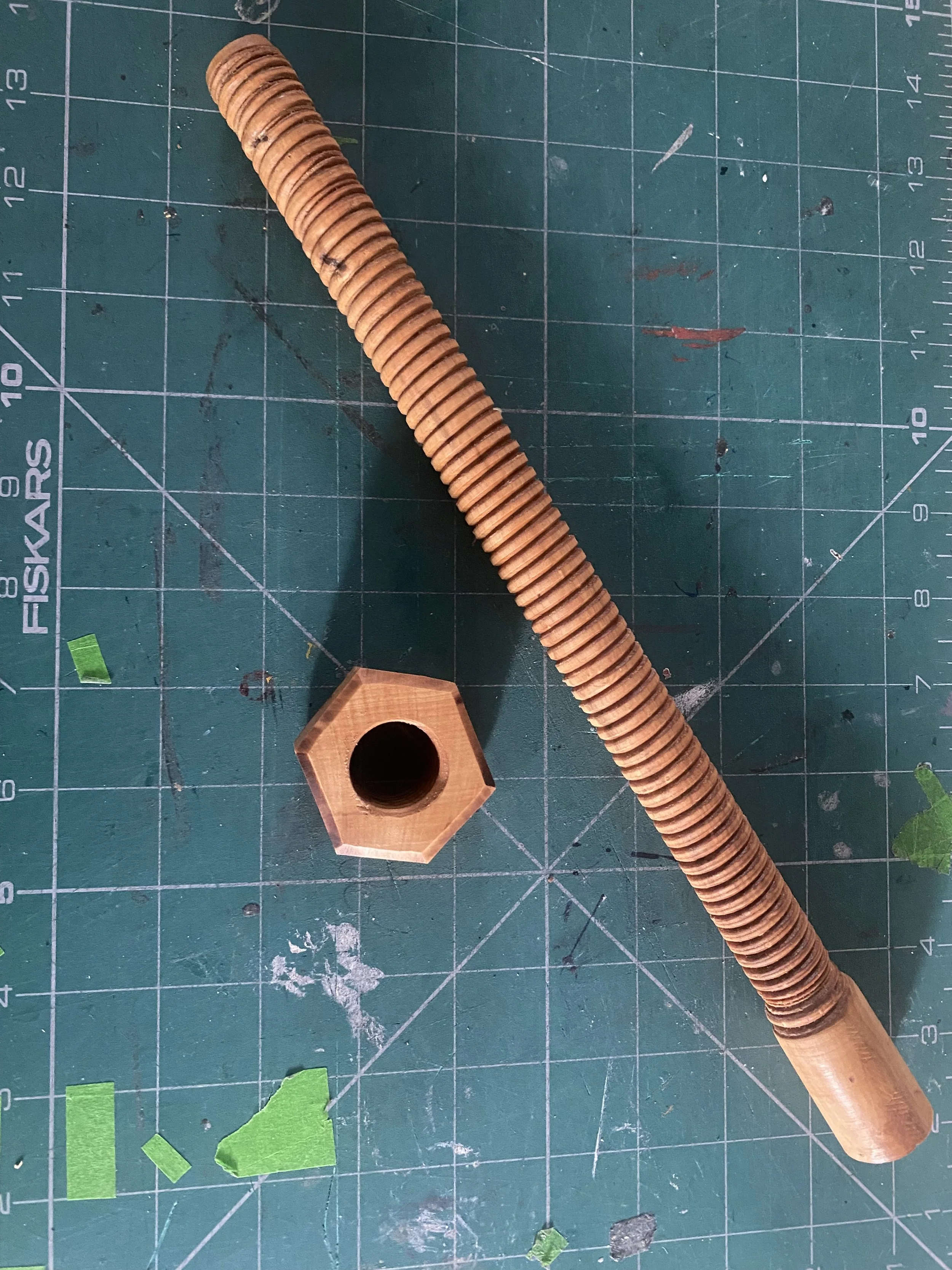 When Materials Betray You: Platinum Silicone, Wood and Chemical Reactions