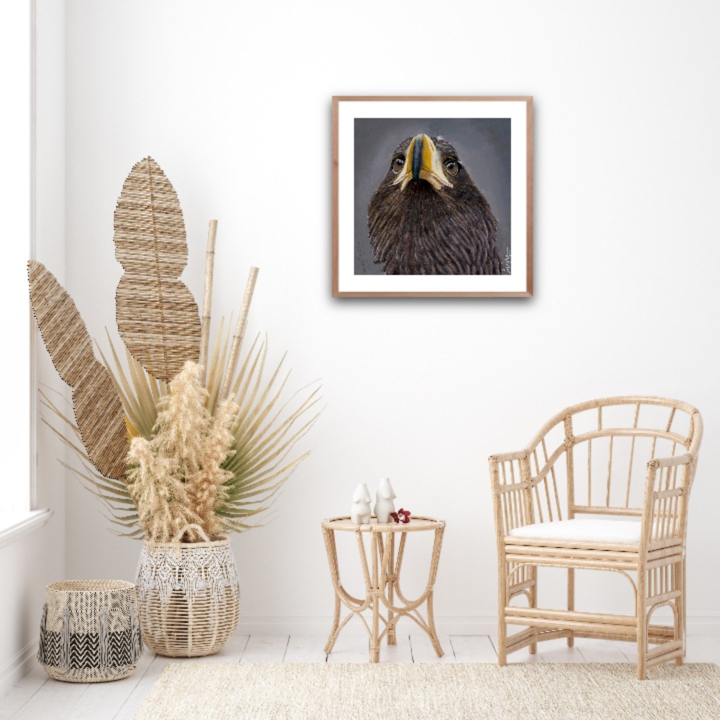 Eagle wall art.
