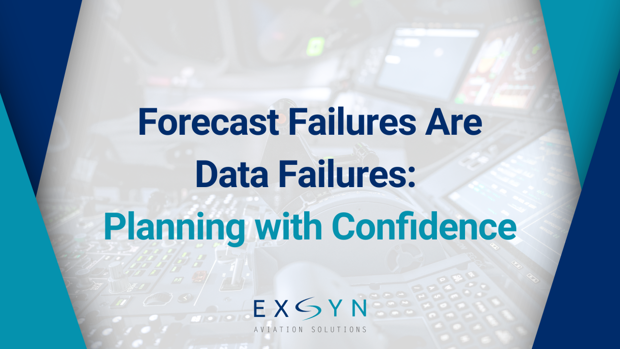 Forecast Failures Are Data Failures: Planning with Confidence