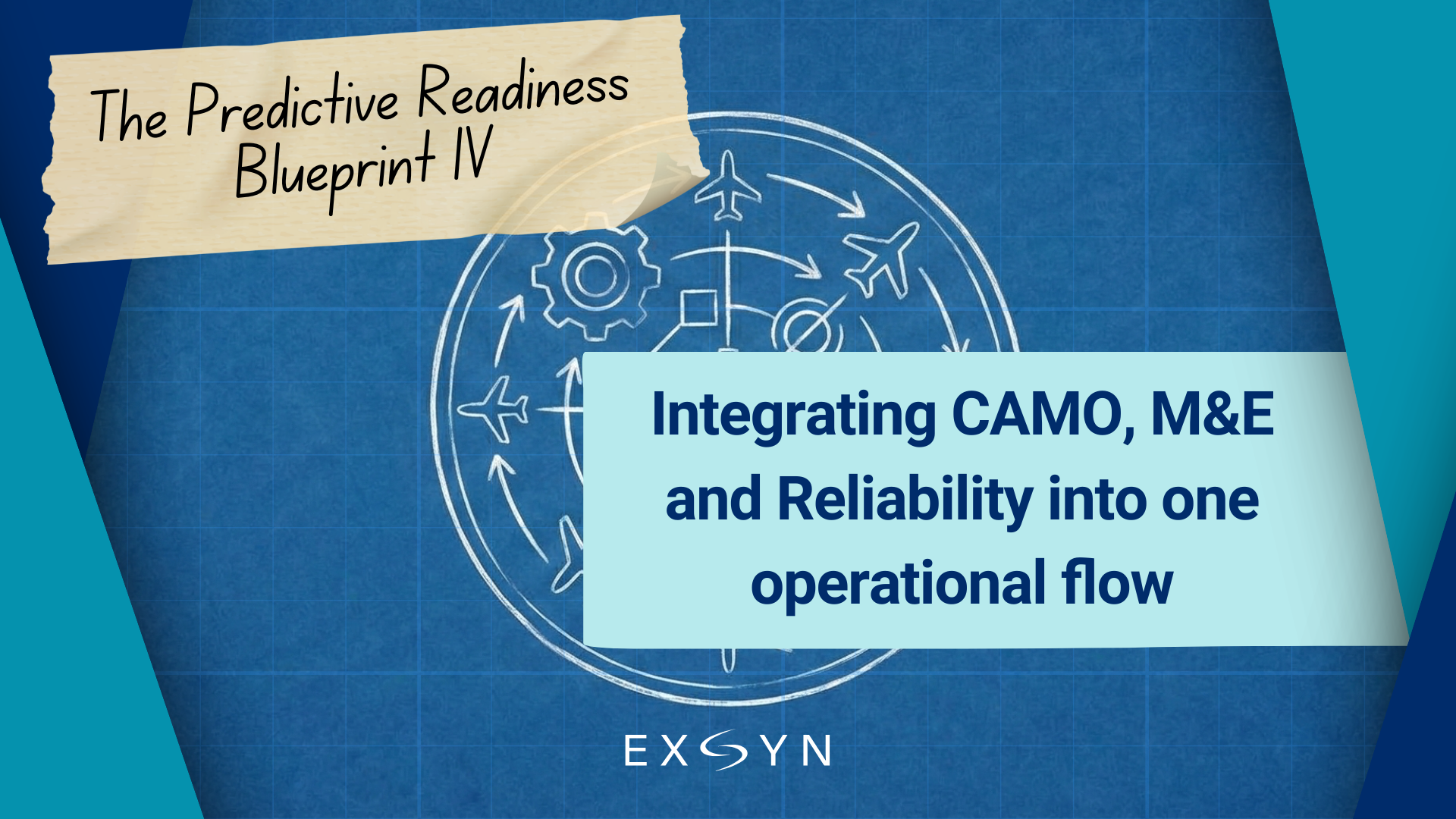 Predictive Readiness Blueprint, Part IV: Integrating CAMO, M&amp;E and Reliability into one operational flow