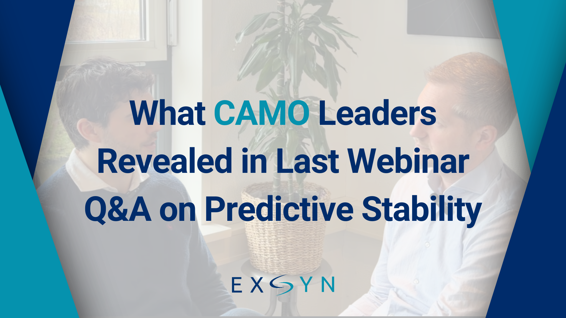 What CAMO Leaders Revealed in Last Webinar Q&amp;A on Predictive Stability