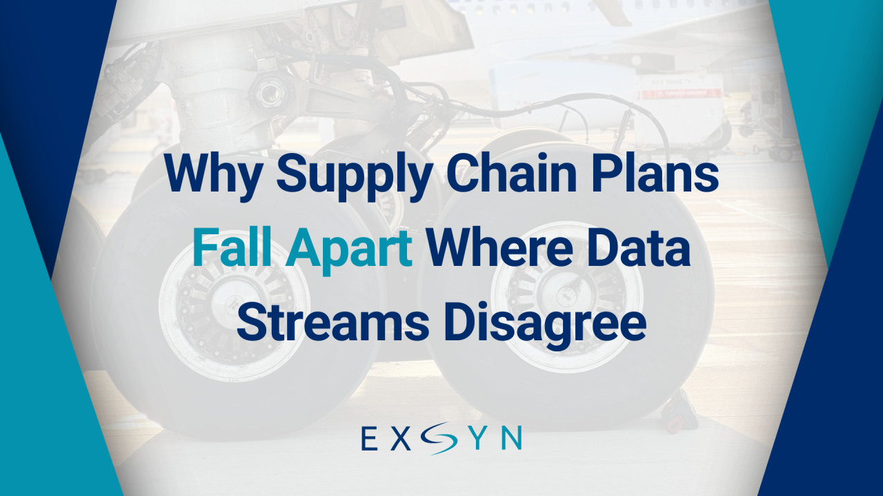 Why Supply Chain Plans Fall Apart Where Data Streams Disagree