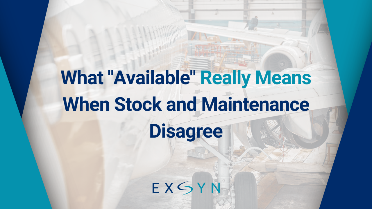 What "Available" Really Means When Stock and Maintenance Disagree