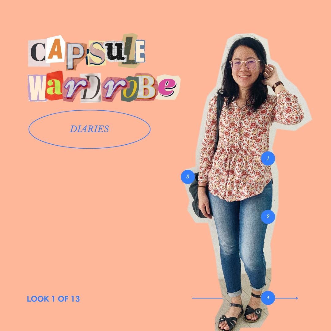 Last year, I made a Youtube video talking about how I would embark on a year-long capsule wardrobe experiment. 

I didn't mean to go silent on the project, whoops! Because I actually kept it up for the year. I just didn't figure out a good tracking a
