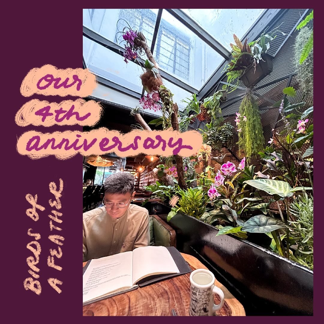 Our yearly strategy is to eat simply most of the time, but choose more extravagant meals for our wedding anniversaries. It was our 4th anniversary in Dec 2023, and we chose to dine at @birdsofafeathersg for lunch. We enjoyed their Anyi sharing style 