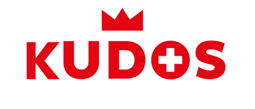 Kudos logo with text 'Alpine Cycle Training', featuring a red crown and cross design.