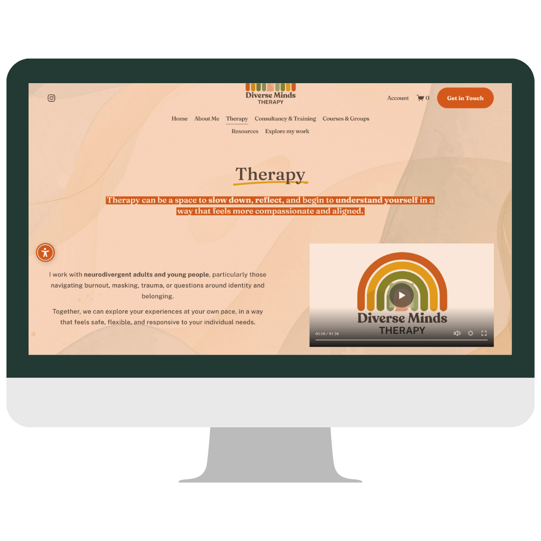 Therapist Website Design - about page.png