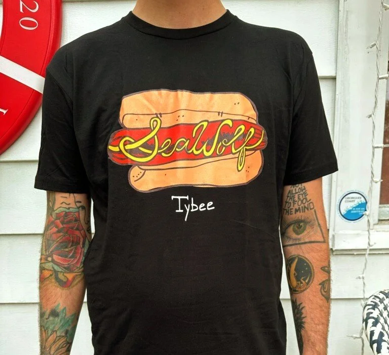 Hotdog Tshirt — Sea Wolf Tybee