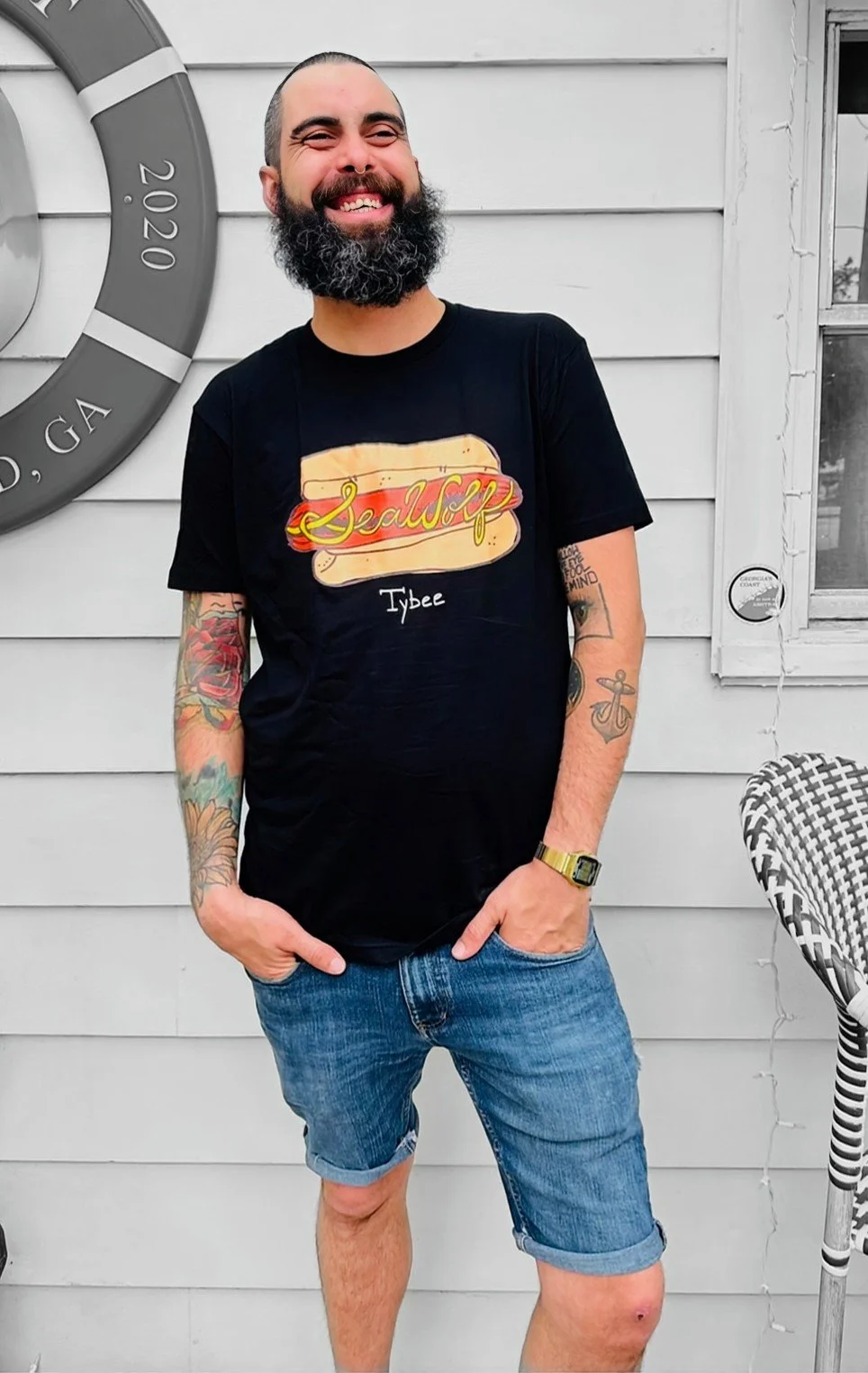 Hotdog Tshirt — Sea Wolf Tybee