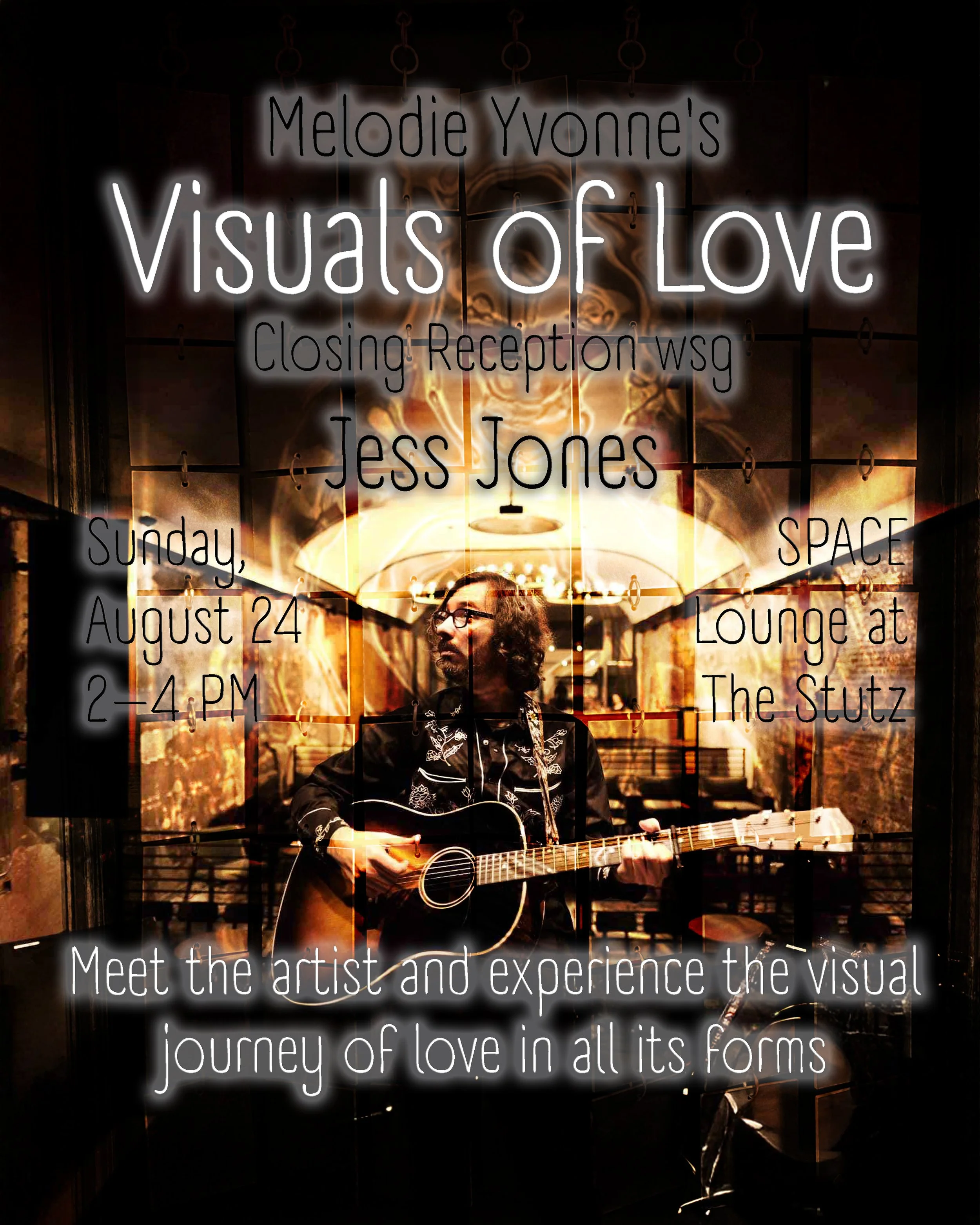 Melodie Yvonne's Visuals of Love – Closing Reception at SPACE Lounge at The Stutz