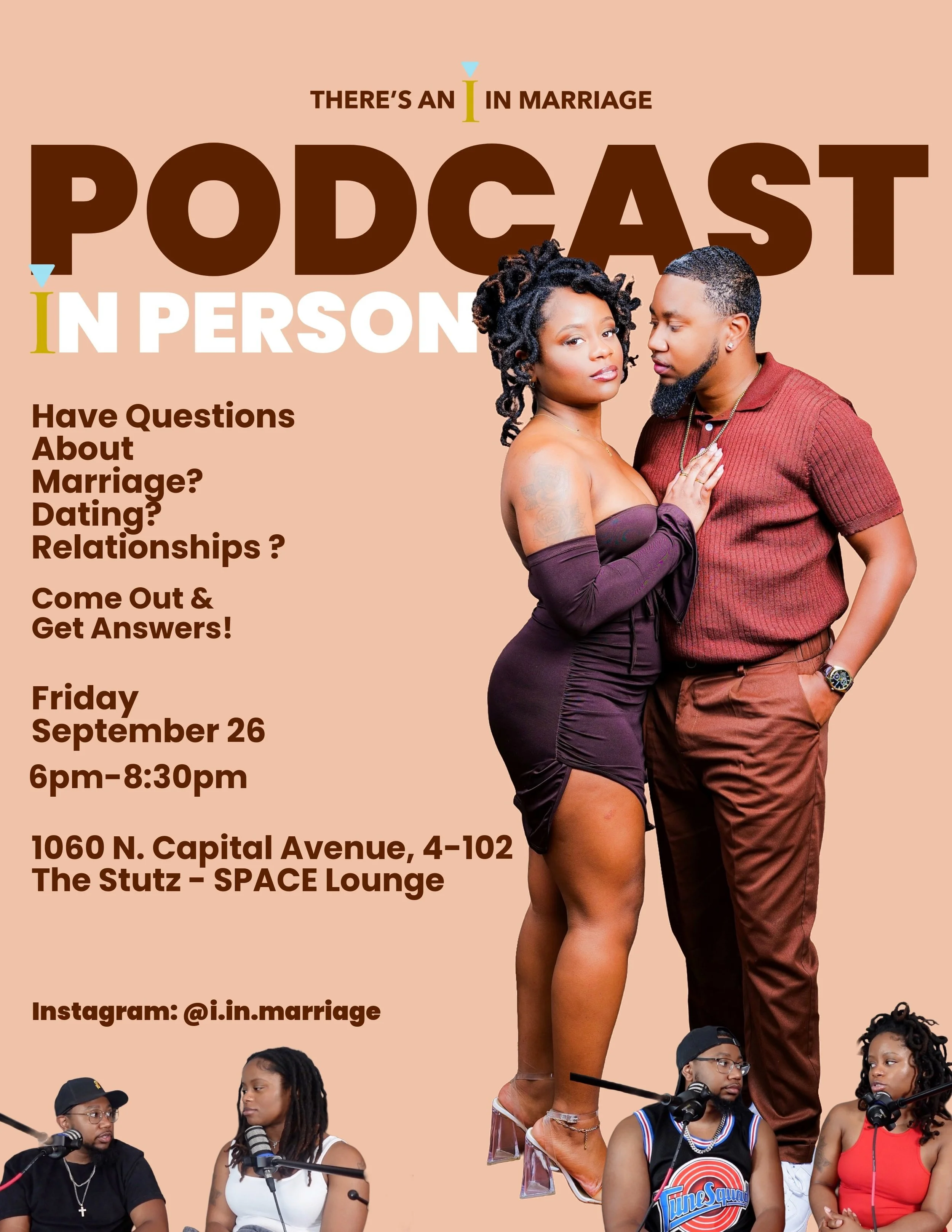 Podcast In Person by There's an "I" in Marriage