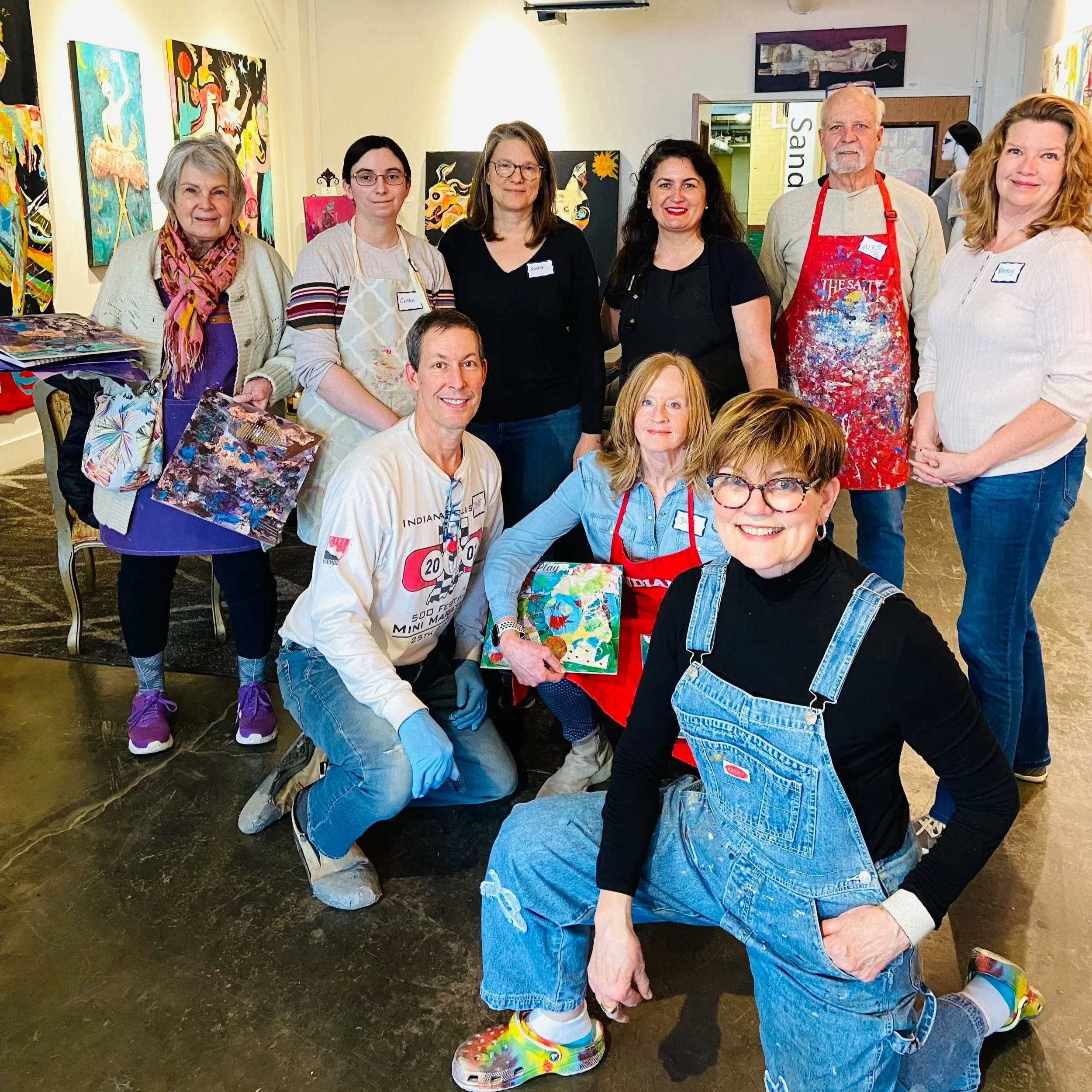 The Curious Collective Mixed-Media Workshop