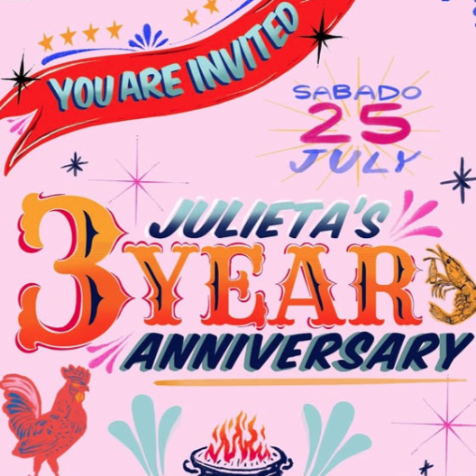 Julieta's 3 Year Anniversary