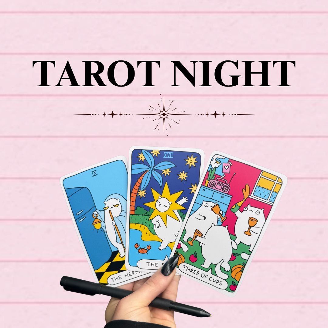 Writings From Her Corner Tarot Night with G The Healing Plug
