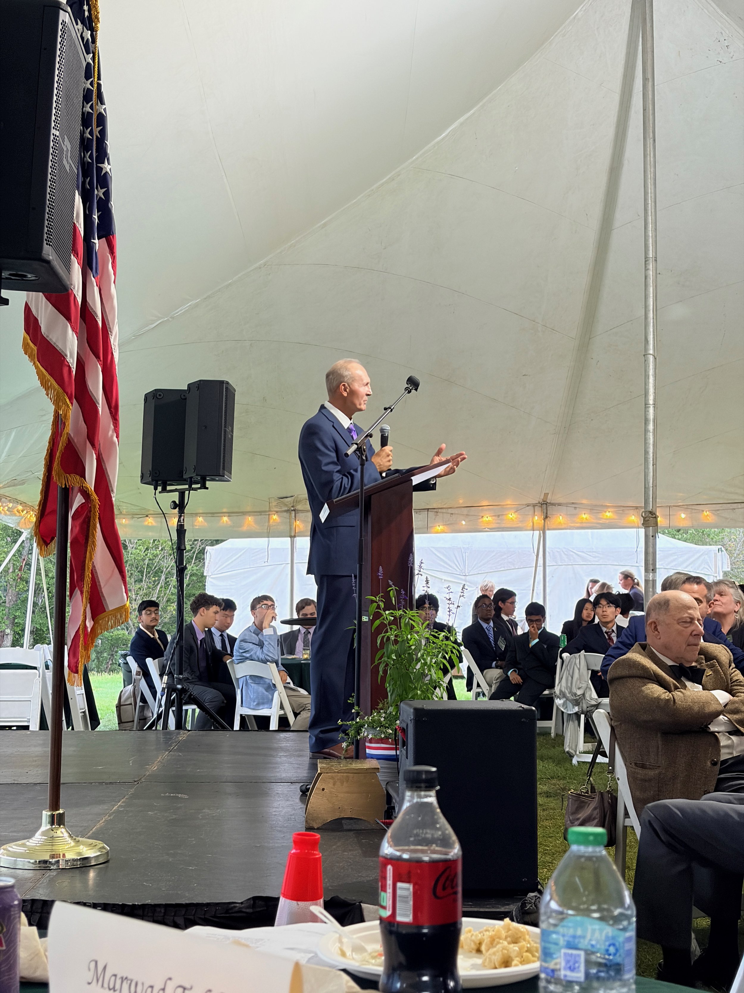  Randy George , 41st Chief of Staff of the U.S. Army, delivers the Diana Davis Spencer Lecture, sharing his reflections on military service and a life of meaning 