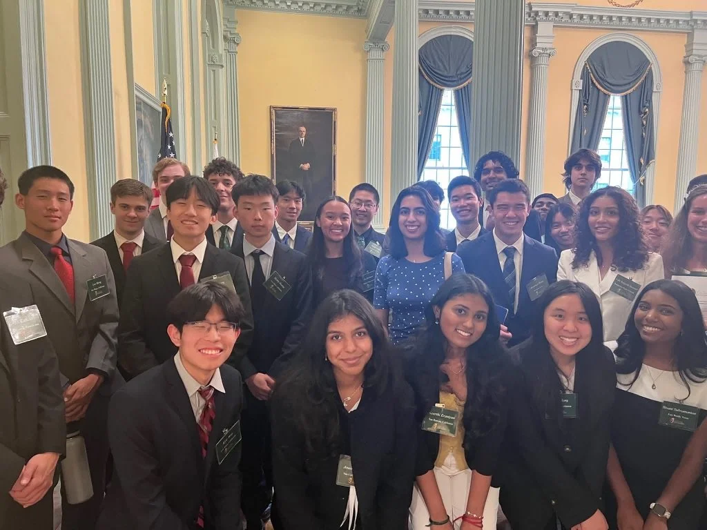Coolidge Senators at the State House